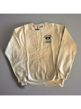 Strange Daze Pickleball Los Angeles Graphic Pullover Crewneck Size Medium